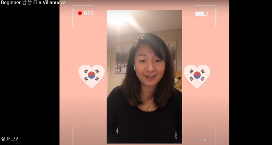 2020년 2학기 한국어 강좌 ‘한국어 뽐내기 대회’